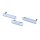 Sony Xperia Z1 Mini Compact D5503 Abdeckung Kappe Schutz USB SD Sim Set Silver