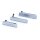 Sony Xperia Z1 Mini Compact D5503 Abdeckung Kappe Schutz USB SD Sim Set Silver