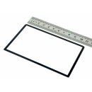 Nintendo 3DS XL LL Display Scheibe Front Glas Displayglas für Oben Schwarz