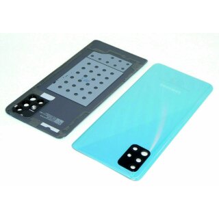 Original Samsung Galaxy A51 SM-A515F Akkudeckel Backcover Kameraglas inkl Kleber Blau