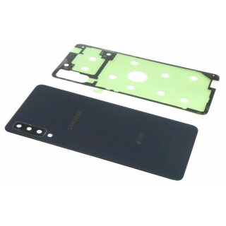 Original Samsung Galaxy A7 2018 Duos SM-A750F Akkudeckel Cover Kameraglas Black