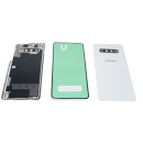 Original Samsung Galaxy S10 Plus SM-G975F Akkudeckel Kameragals Keramik Weiß