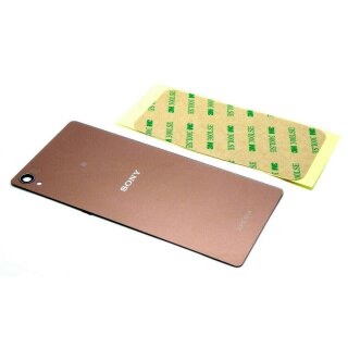 Original Sony Xperia Z3 D6603 Akkudeckel Backcover Kamera Glas NFC Antenne Bronz