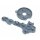 Ersatz Set für XBOX 360 Controller Gummi Tasten Button Tastendruck Knöpfesatz