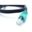 2X 60 cm RJ45 LAN Netzwerkkabel Verlängerungskabel Internet Patchkabel DSL PC