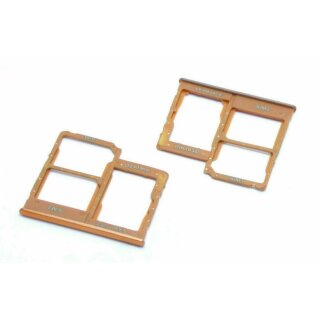 Kompatibel für Samsung Galaxy A40 SM-A405F Sim Karten SD Karte Halter Tray Slot Gold