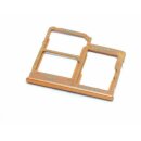 Kompatibel für Samsung Galaxy A40 SM-A405F Sim Karten SD Karte Halter Tray Slot Gold