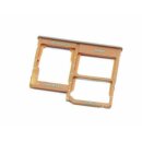 Kompatibel für Samsung Galaxy A40 SM-A405F Sim Karten SD Karte Halter Tray Slot Gold