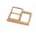 Kompatibel für Samsung Galaxy A40 SM-A405F Sim Karten SD Karte Halter Tray Slot Gold