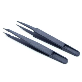 Pinzette Spitz Flach Feinmechaniker Werkzeug für iPhone Samsung Huawei HTC Set