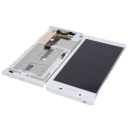Sony Xperia L1 G3311 G3312 G3313 LCD Display Touchscreen Digitizer Rahmen Weiß