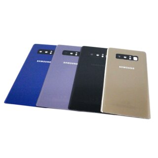Original Samsung Galaxy Note 8 SM-N950F Akkudeckel Cover Kameraglas inkl Kleber