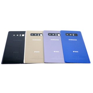 Original Samsung Galaxy Note 8 Duos SM-N950F Akkudeckel Cover Kameraglas Kleber
