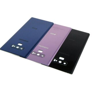 Samsung Galaxy Note 9 SM-N960F/DS Duos Akkudeckel Cover Deckel Kameraglas +Kleber