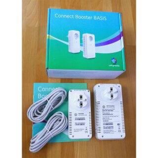 Vodafone/Unitymedia Connect Booster Plus Powerline WLAN Sender + Empfänger Set