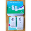 Vodafone/Unitymedia Powerline WLAN Sender + Empfänger Connect Booster Plus Set