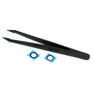 Ersatz zu Samsung Galaxy S21 SM-G991B Kamera Glas Linse Camera Kleber + Pinzette