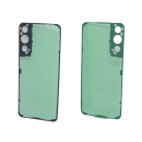 2X Handywest Kompatibel mit Samsung Galaxy S22 5G SM-S901B S901B Akkudeckel Kleber Kleberband Backcover Rahmen Cover Kleber Klebefolie Pad Streifen Dichtung Frame Adhesive