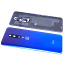 Original OnePlus 7 Pro GM1913 Akkudeckel Kameraglas Linse Kleber mit Flex Blau