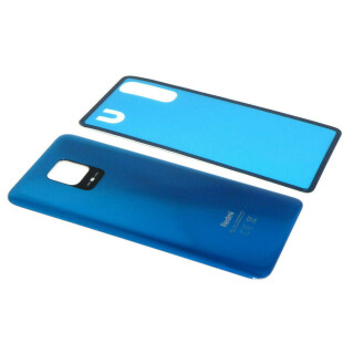 Original Xiaomi Redmi Note 9 Pro / 9S M2003J6B2G Akkudeckel Backcover mit Kleber Blau
