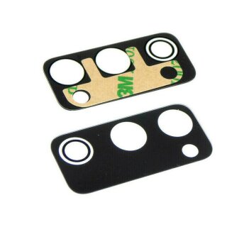 Handywest Kompatibel mit Samsung Galaxy S20 FE 4G SM-G870F S20 FE 5G SM-G871F Kamera Glas Kameraglas Camera Linse Ersatz Kameraglas Abdeckung Hauptkamera Back Kamera Glas Rückseite Kamera Objektiv Glas Schwarz