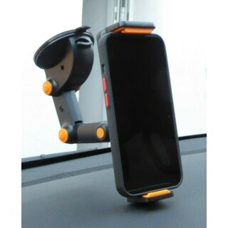 360° drehbar Universal Auto Handy Halterung Smartphone Navi TomTom LKW KFZ PKW
