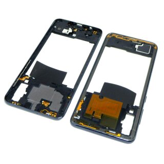 Original Samsung Galaxy A70 SM-A705F Mittelrahmen Frame Power Flex NFC Antenna Schwarz / Black