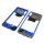 Original Samsung Galaxy A70 SM-A705F Mittelrahmen Frame Power Flex NFC Antenna Blau / Blue