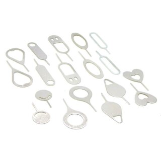 5X Ersatz für iPhone 6S 7 8 Plus X XS XR 11 12 13 Pro 14 15 Pro Max Sim Karten Nadel Öffner
