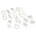 5X Ersatz für iPhone 6S 7 8 Plus X XS XR 11 12 13 Pro 14 15 Pro Max Sim Karten Nadel Öffner