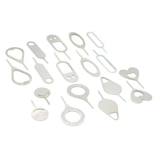5X iPhone 5 SE 6 6S 7 8 Plus X XS XR 11 12 13 Pro Max Sim Karten Pin Tray Öffner