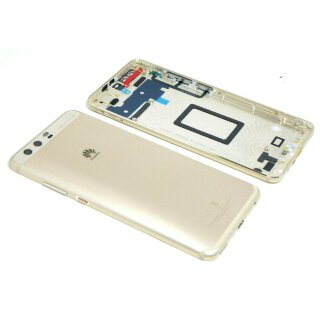 Original Huawei P10 Plus VKY-L29 Akkudeckel Cover Kameraglas Power Flex Gold