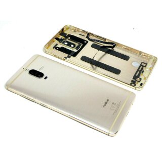 Huawei Mate 9 Pro LON-L29 Akkudeckel Cover Touch ID Kameraglas Power Flex Gold