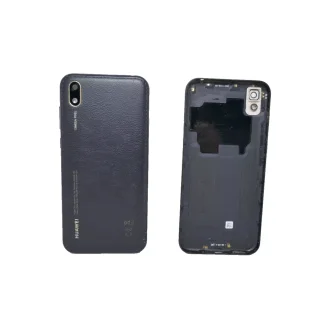 Huawei Y5 2019 AMN-LX1 Akkudeckel Cover Kameraglas Power Volume Tasten Schwarz