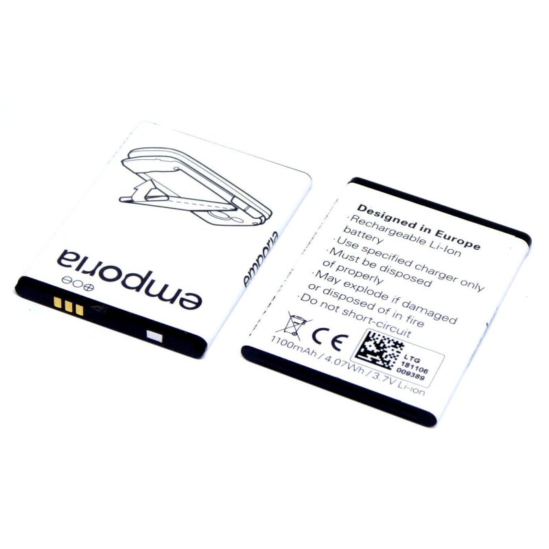 Original Emporia Akku AK-V200 One Accu Batterie Battery