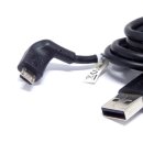 90 Grad abgewinkelt TomTom Micro USB Ladekabel USB Daten PC Kabel 4UUC.001.04b