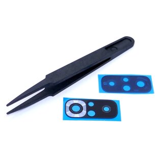 Xiaomi Redmi Note 10s Kameraglas Linse Rück Back Glas Camera mit Kleber Pinzette