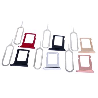 Ersatz für iPhone 7G 7Plus Sim Karten Halter Halterung Tray Sim Schlitten Nadel