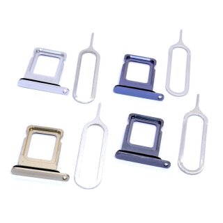 Ersatz für iPhone 13 Pro Max A2643 Simkarten Halter Halterung Tray Schlitten Nadel