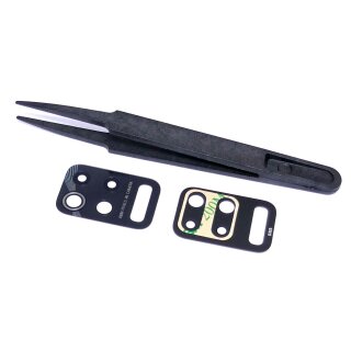 LG 62s Kamera Glas Linse Rück Back Hinten Camera Kameraglas mit Kleber Pinzette