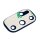 Handywest Kompatibel mit Oneplus Nord N100 BE2029 Kameraglas Linse Rück Back Kamera Glas Hinten Camera Glas Hauptkamera Rückseite Objektiv Glas mit Kleber