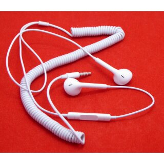 Stero Headset Kopfhörer mit Volume Taste Ersatz für iPhone 4 4S 5 5S 6 6S Plus