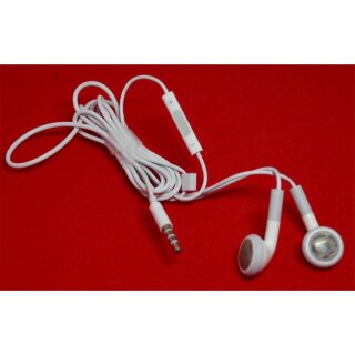 3,5 Klinke Stereo Headset Kopfhörer für iPhone 3GS 4 4S 5 5S 6 6 Plus 6S Plus