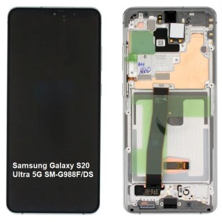 Original Samsung Galaxy S20 Ultra 5G SM-G988F/DS LCD Display Einheit Touchscreen Digitizer