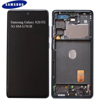 Original Samsung Galaxy S20 FE 5G SM-G781B LCD Display Einheit Touchscreen Digitizer