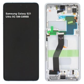 Original Samsung Galaxy S21 Ultra 5G SM-G998B LCD Display Einheit Touchscreen Digitizer