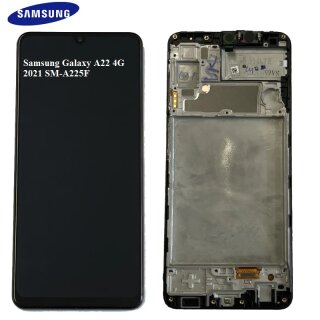 Original Samsung Galaxy A22 4G 2021 SM-A225F LCD Display Einheit Touchscreen Digitizer