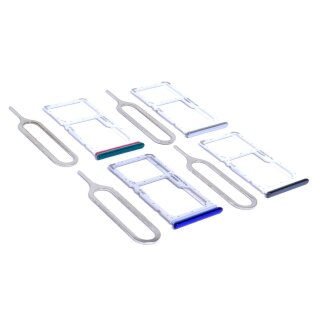 Xiaomi RedMi Note 8 Pro Sim Karten Halter SD Memory Sim-Fach Tray Slot mit Nadel