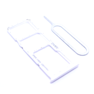für Samsung Galaxy A21s SM-A217F Simkarte Karten Halterung SD Slot Nadel Öffner Weiß / White
