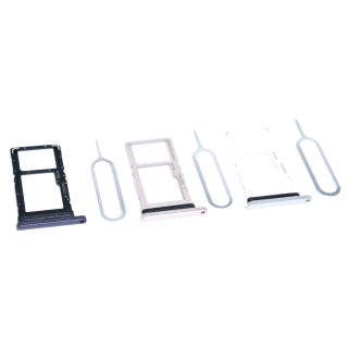 Handywest Kompatibel für Samsung Galaxy Tab A7 LTE 10.4 SM-T505 SIM Karten Halterung Simkarte Hlater SIM-Fach SD Memory Slot Tray SIM Card Nano Schlitten einschubfach inkl Nadel Öffner